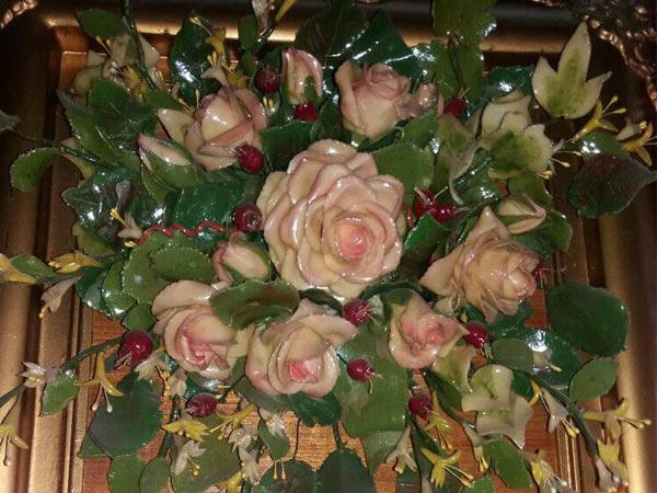 پخش عمده گل خمیری دکوری و تزئینی ارزان قیمت